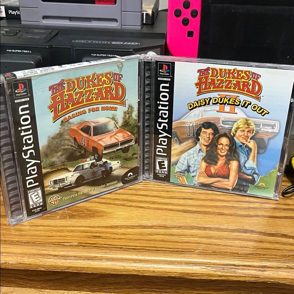 Sony PlayStation The Dukes of Hazzard Video Games - Black and Multicolor - Picture 1 of 3